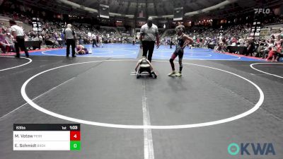 83 lbs Semifinal - Madden Votaw, Perry Wrestling Academy vs Elliott Schmidt, Broken Arrow Wrestling Club