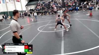 157 lbs Champ. Round 1 - Estevan Maldonado, Colorado Mesa University vs Jaron Mahler, Colorado School Of Mines