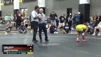 118 lbs Round 4 (16 Team) - Kamdyn Saulter, Illinois vs Cora Schut, BVWC Gold