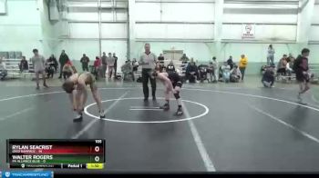 105 lbs Round 4 (8 Team) - Rylan Seacrist, Ohio Rampage vs Walter Rogers, PA Alliance Blue