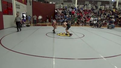 132 lbs Round Of 32 - Mason Hagler, Providence Day School vs Jack Denechaud, Kinkaid