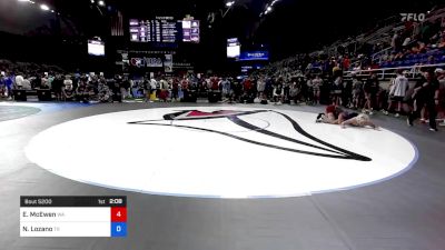 170 lbs Rnd Of 64 - Ezekiel McEwen, Washington vs Nicolas Lozano, Texas