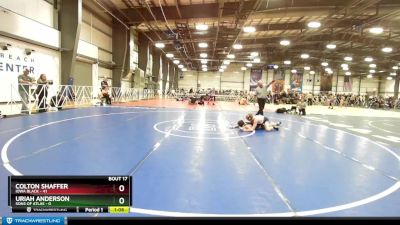 110 lbs Rd# 8- 12:30pm Saturday Final Pool - Uriah Anderson, Sons Of Atlas vs Colton Shaffer, Iowa Black