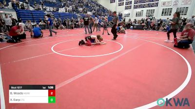 84 lbs Semifinal - Billy Woods, Morrison Takedown Club vs Xander Earp, Chandler Takedown Club