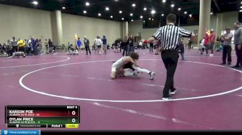 125 lbs Round 2 (6 Team) - Karson Poe, Alabama Elite Gold vs Dylan Price, Alabama Elite Black&nbsp;