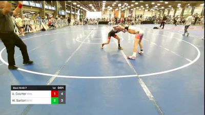 85 lbs Round Of 16 - Urijah Courter, Rebellion Uprising vs Wyatt Sartori, Team Gotcha