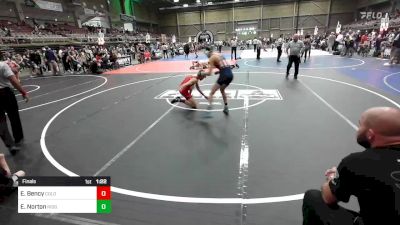 130 lbs Final - Eli Bency, Colorado Outlaws vs Emilio Norton, Ridge WC