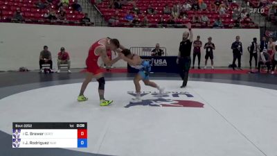 61 kg Rnd Of 16 - Cody Brewer, Southeast RTC / TMWC vs Joshua Rodriguez, Nittany Lion Wrestling Club / TMWC