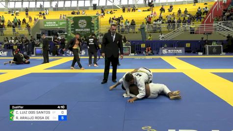 CAIO LUIZ DOS SANTOS ALVES vs RODRIGO ARAUJO ROSA DE FRANÇA 2024 Brasileiro Jiu-Jitsu IBJJF