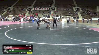 106 lbs Cons. Round 5 - Noah Raines, St James vs Ryan Lueck, Prattville Christian Academy