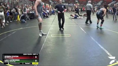 3rd Place Match - Liam Samborski, Oxford Youth WC vs Ayiden Staton, Belleville WC