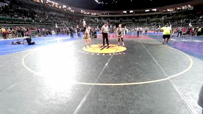 112 lbs Round Of 16 - Skylar Karpew, Del Val vs Claire Marter, Delran