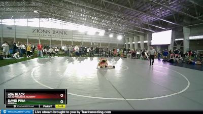 119 lbs Champ. Round 1 - David Pina, Arizona vs Asa Black, All In Wrestling Academy