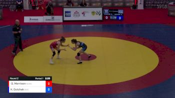 WW 50 lbs Round 2 - Genevieve Morrison, National Capital Wrestling Club vs Katie Dutchak, SWC