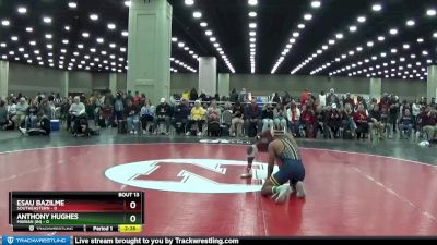 125 lbs Quarters & 1st Wb (16 Team) - Esau Bazilme, Southeastern vs Anthony Hughes, Marian (IN)