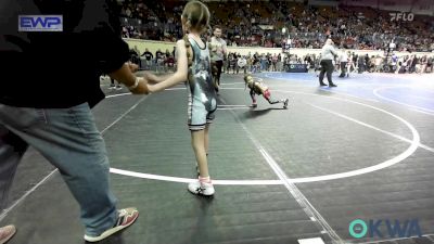 47 lbs Consolation - Brinley Carter, Bartlesville Wrestling Club vs Lily Wolfe, Standfast