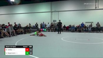 113 lbs Round 1 (6 Team) - Bryson Valdez, Black Mambas vs Sebastian Degennaro, Minion Legends