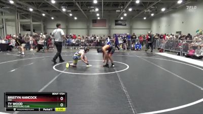 110 lbs Champ. Round 1 - Ty Wood, Ram Wrestling Club vs Bristyn Hancock, MAC