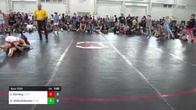 102 lbs Semifinal - Julien Kimling, Team Gotcha vs Henry Golembiewski, Olympia National