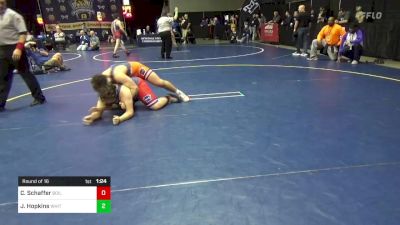 220 lbs Round Of 16 - Cody Schaffer, Boiling Springs vs James Hopkins, Whitehall