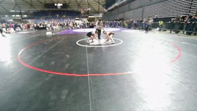 92 lbs Champ. Round 2 - Hoyt Harshman, Mat Demon Wrestling Club vs Hudson Hoalst, White River Hornets Wrestling Club