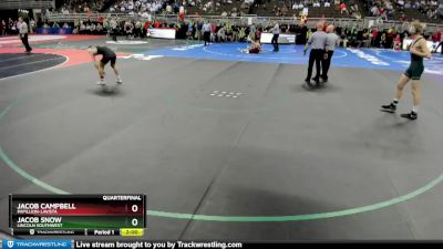 Quarterfinal - Jacob Campbell, Papillion-LaVista vs Jacob Snow, Lincoln Southwest