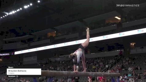 Brayden Battavio - Beam, Rutgers - 2022 Elevate the Stage Toledo presented by Promedica