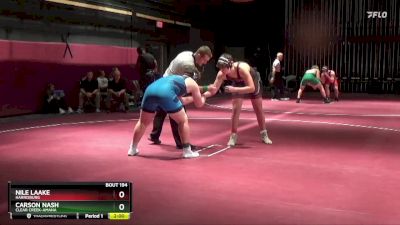 215 lbs Round 1 - Carson Nash, Clear Creek-Amana vs Nile Laake, Harrisburg