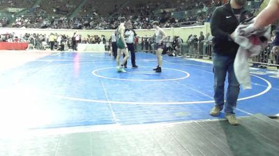 123 lbs Consi Of 16 #2 - Carter Wright, Edmond Memorial vs Logan Hargrove, Catoosa Wrestling