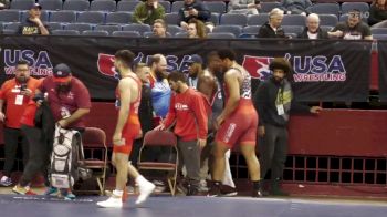 60 lbs Quarterfinal - Randon Miranda, Greco-Roman National Team vs Taylor LaMont, Sunkist Kids Wrestling Club