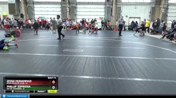 48 lbs Round 4 (6 Team) - Ziyan Muhammad, Elite Athletic Club vs Phillip Espinosa, So Cal Hammers