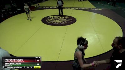 88 lbs Placement (4 Team) - Weston Sprabary, Roseau vs Tyson Halverson, Dassel-Cokato-Litchfield