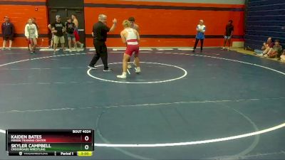 182 lbs Semifinal - Kaiden Bates, Minion Training Center vs Skyler Campbell, Crossroads Wrestling