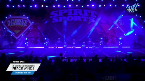 Richmond Twisters - Fierce Winds [2024 L1 Tiny - D2 Day 2] 2024 Spirit Sports Myrtle Beach Nationals