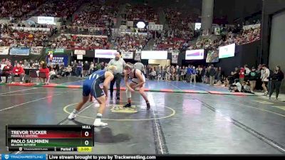 AA - 170 lbs Quarterfinal - Trevor Tucker, Missoula Sentinel vs Paolo Salminen, Billings Skyview