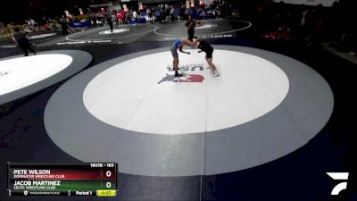 165 lbs Cons. Round 4 - Jacob Martinez, Celtic Wrestling Club vs Pete Wilson, Dominator Wrestling Club