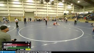 102 lbs Cons. Round 4 - Remington Judd, Arizona vs Jet Abbott, Champions Wrestling Club