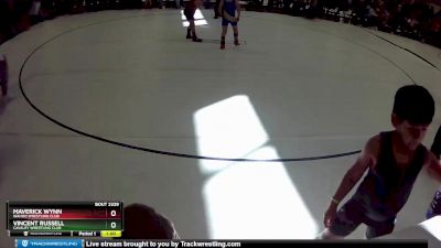 18 lbs Semifinal - Vincent Russell, Cavalry Wrestling Club vs Maverick Wynn, Wahoo Wrestling Club