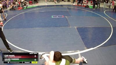 81 lbs Round 3 - Chip Nagel, Iron Co Wrestling Academy vs Xavier Paredes, WESTLAKE