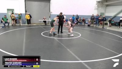 132 lbs Final - Liam Rogers, Avalanche Wrestling Association vs Tristen Earhart, Marathon Wrestling Club