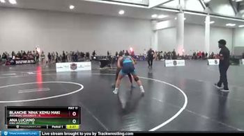 136 lbs Round 5 (12 Team) - Ana Luciano, King University vs Blanche `Nina` Kemu Makem, Augsburg University