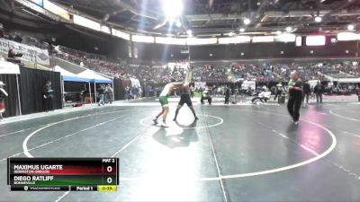 220 lbs Cons. Round 4 - Maximus Ugarte, Hermiston Oregon vs Diego Ratliff, Bonneville