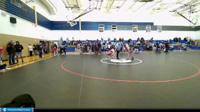 120 lbs Cons. Round 3 - Kaleb Nelson, Mt. Spokane vs Adrian Alvarez, Granger