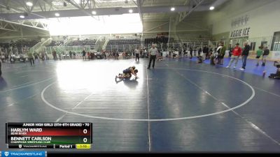 70 lbs Round 2 - Harlym Ward, Bear River vs Bennett Carlson, Champions Wrestling Club