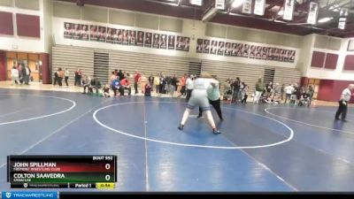 285 lbs 5th Place Match - John Spillman, Fremont Wrestling Club vs Colton Saavedra, SYRACUSE