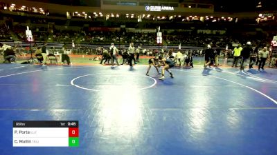 95 lbs Round Of 16 - Parker Porta, Elite NJ vs Christian Mullin, Triumph Trained