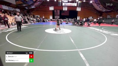 120PURPLE lbs Rr Rnd 1 - Liliana Garcia, Fulton vs Riya Mistery, Shenendehowa