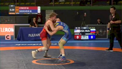 50 kg Whitney Conder vs Milana Dadasheva