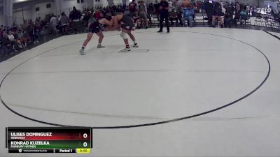 168 lbs Cons. Round 2 - Ulises Dominguez, Nebraska vs Konrad Kuzelka, Fairbury MatMen