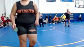 285 lbs Round 3 - Dominick Burch, BOWLING GREEN vs Haider Al-Quraishi, SYLVANIA SOUTHVIEW